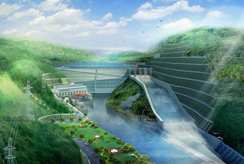湖口老挝南塔河1号水电站项目
